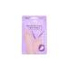 Le Mini Macaron Lavender Foot Care Mask Moisturising Socks Purple and White Two Socks