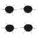 DOITOOL 4pcs Nail Art Drill Pen Rhinestone Tool Small Bling Nail Dotting Pen Nail Dotting Tool Nail Tool Painting Para Rhinestones Manicure Supplies Ball Head Acrylic Multifunction Miss