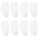 Lurrose 4 couples moisturizing sock gentle gel spa socks zectiktant moisturizer heel balm foot treatment care foot socks for repair ethm ethiling dry crack
