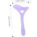 minkissy Eyeliner Stamp Silica Gel Eyelashes Protection Purple 12.00X6.00X0.50CM Purple - Buy Online on SooperMarket.com