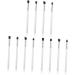 Healeved 12 Pcs Eye Make-up Brush Kit Eye Eyeshadow Brush Concealer Brush Makeup Brushes Eye Kits White - Buy Online on SooperMarket.com