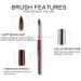 Kads 100% Sable Kolinsky Paint Brush Set - Professional Red Sable Filbert Brushes for Watercolor & Oil Painting (12#) - International Shipping Available - Buy Online on SooperMarket.com