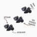 Multiclove Black Garlic 250g (8.8 OZ) - Ready-to-Eat Whole Bulbs by Aaswad Impex - Buy Online on SooperMarket.com