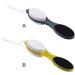 Dajidafu PP PS Foot File Replacement Solid Color Hanging Pedicure Exfoliating Dead Skin Remover Bath Brush with Lanyard Yellow - Buy Online on SooperMarket.com