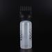 Root Comb Applicator Bottle Hair Coloring Bottle Shampoo Bottle for Barbershops Hairdressing Tool Hair Salons Squeeze Bottle(black) - Buy Online on SooperMarket.com