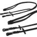 Heinick-Reitsport Bari Anatomic Black Bridle for Thoroughbreds | Soft Comfort & International Shipping - Buy Online on SooperMarket.com