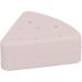 Triangular Powder Storage Box Puff Holder Easy to Clean Convenient Double-sided Air Vent Smooth-closing Silicone Portable for Home Travel (Chocolate Color) - Buy Online on SooperMarket.com