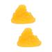 OUNONA 2pcs Fat Model Fat 1lb Human Body 1-Pound Fat Replica Body Fat Display TPE Sports Base Fitness