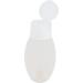 Zerodis Portable Silicone Cosmetic Storage Bottle for Outdoor Travel - Lightweight and Shampoo Bottle for Camping (White) - Buy Online on SooperMarket.com