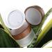 50g 50ml Frosted Glass Cream Jar Cosmetic Container with Inner Liners and Natural Bamboo lids Refillable Straight Sided Glass Cosmetic Jars Travel Toiletries Bottle Sample Jars for Lotion Cream - Buy Online on SooperMarket.com