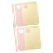 Balacoo 4 Sets Nail Art Palette Blending Plate for Makeup Cosmetic Mixing Plate Pigment Blending Paint Palette Makeup Foundation Mixing Foundation Nail Tools Make up Acrylic Drawing Board