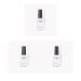 3 set of Peel Off Protective Nail Polish Manicure Liquid Tape Spill-proof Gel Tearable Nail Care Tool 15ml White 3 set of (white 15m)