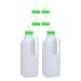 HEMOTON Lamb Milk Bottle Calf Goat Milk Feeder Bottle Baby Milk Feeding Screw- On Teat Feeder Detachable Nipple Sheep Replacement Nursing Bottle Nipple with Handle 850ml
