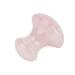 BORDSTRACT Gua Sha Facial Tools Natural Rose Quartz Crystal Massage Stone Mushroom Shape Jade Roller Guasha Massage Stones Face Lift Remove Wrinkles Massager Gift for Women