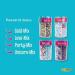 Buy Decocino Love-Mix Sprinkle Mix - Sugar Pearls & Confetti for Cake & Muffin Decoration - 95g - International Shipping Available - Buy Online on SooperMarket.com