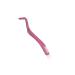 1pcs Eyelash Applicator 2 in 1 Eyelash Applicator Tool Lash Tweezers Strip Lashes Double Ended Eyelash Tool with Built in Lash Comb for Precise Lash Application Curved Eyelash Tweezers Nipper(Pink)