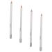 PLAFOPE 4pcs White Line Drawing Eyebrow Pencil Eyeliner Makeup Tool Peel- off Eyebrow Pencil Eyeliner Pencil