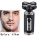 GeRRiT Electric Razor for Men - 4 in 1 Waterproof Rechargeable Shaver & Beard Trimmer | International Shipping - Buy Online on SooperMarket.com