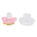 Luxurious Rhinestone Baby Pacifier - Soft Silicone Nipple for Breastfeeding - Ultra-Light & Portable (Pink) - Buy Online on SooperMarket.com