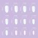 Buy Luvadeyo 24 Pcs Pressed False Nails - Pink & White Medium Long Glue-On Nails for Women & Girls - International Shipping Available - Buy Online on SooperMarket.com