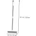 Household Carpet Rake & Floor Scrub Brush - Long Handle Cleaning Brush for Carpet Bathroom and Tile - 120x31cm - Buy Online on SooperMarket.com