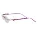 Ranara replacement glasses end tips glasses glasses 1 pair of glasses replacement brackets nose brick purple glasses spare parts temples for borderless 1-hole glasses