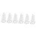 Mipcase 6 Pcs Vegetable Shaping Mold Star Mold Cucumber Molds Garden Fruits Forming Mould Miniature Planter