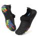 CIOR Kids Water Shoes Boys & Girls Lightweight Sport Shoes Aqua Athletic (Toddler/Little Kid/Big Kid) Big Kid (8-12 Years) 6.5 Big Kid 625.black
