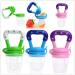Baby Fruit Feeder Pacifier 3 Pack - Fresh Food Feeder for Toddlers & Kids - Silicone Teething Toy - Buy Online on SooperMarket.com