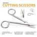 SANDBROS Crown Beebee Scissor Dental Instruments 4 inches - Manicure Nails Sewing Embroidery Felt Cutting - Buy Online on SooperMarket.com