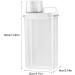 kawehiop Detergent Container Wide Application Easy to Clean and Reusable Large Capacity Plastic Transparent - Buy Online on SooperMarket.com