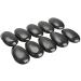 10 Pairs Black Plastic Hair Coloring Ear Covers - Salon Quality Shields - Buy Online on SooperMarket.com