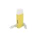 Epilwax-Epilierer Royal 35 Watt Wax Warmer For Roll-On Professional Epilier Wax 100 ml with epilator stripes-"Epilation Warming Wachkarmung" (Royal yellow) 1 piece (1 Pack)