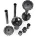 Herklotzn 9Pcs Small Fountain Nozzle Kit Water Fountain Nozzle Heads for Pond Fountain Submersible Pump Pool - Buy Online on SooperMarket.com