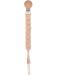 WT-DDJJK Pacifier Chain - Woven Cotton Rope Baby Pacifier Clip & Dummy Holder | International Shipping Available - Buy Online on SooperMarket.com