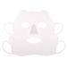 Facial Mask Cover Reusable Silicone Facial Mask Cover Panda Ear-Hook Sheet Mask Cover Prevent Serum Evaporation Beauty Tool Face Wrap for Any Skin Type