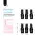Beetles Pearl Gel Nail Polish - 6 Shimmer Colors for DIY Manicure | UV LED Soak Off Gel | Perfect Gift for Girls & Women - Buy Online on SooperMarket.com