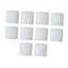 PLAFOPE 10pcs Toe Cover Thumb Protector Cleat Silicone Toe Spacer Big Toe Guards Foot Separator Toe Caps Toe Guards for Big Toe Toe Protectors for Men Man Stretcher Mild White White 3x2.5cm