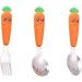 3PCs Baby cutlery set Witbicg Baby Learning Spoon Children's Sk.