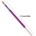1PC Dual Ended Nail Gel Brush Acrylic Nails UV Gel Picker Extension Brush Pen Spatula Manicure Tool Purple - Buy Online on SooperMarket.com