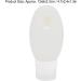 Zerodis Portable Silicone Cosmetic Storage Bottle for Outdoor Travel - Lightweight and Shampoo Bottle for Camping (White) - Buy Online on SooperMarket.com