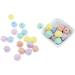 60Pcs Hexagon Silicone Beads 14mm - DIY Bracelet & Necklace Making Kit | Soft & Colorful Loose Beads for Handmade Women's Jewelry - 62 Colors - Buy Online on SooperMarket.com