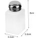 1PC 200ML Push Down Dispenser Press Pumping Dispenser Nail Polish Remover Empty Bottle Alcohol Liquid Press Pumping Dispenser One Touch Metal Liquid Dispenser For Nail Art - Buy Online on SooperMarket.com