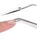 Nail Shaping Tweezers Stainless Steel Nail Tweezers Nail Pinching Tool Tips Nail Tweezers for Nail Art Design - Buy Online on SooperMarket.com