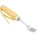EVTSCAN Adaptive Utensils Disabled Patient Arthritis Elderly Kitchen Utensil Fork Or Spoon Removable Flexible Rotating Eating Tablewares (Fork) - Buy Online on SooperMarket.com