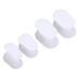 Anggrek Gel Toe Separators - 8 Pairs Silicone Toe Separators for Pain Relief and Hallux Valgus Corrector - Reduce Friction Between Toes - Sizes Small to Large - Buy Online on SooperMarket.com