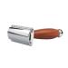 Classic Men's Safety Razor - Vintage Style Double Edge Aluminum Alloy in Dark Brown | International Shipping Available - Buy Online on SooperMarket.com