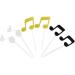 HOMSFOU 72 Pcs Cake Decoration Kids Birthday Cupcake Topper Cupcake Toppers Cute Cupcake Topper Glitter Cupcake Topper Decked Kids Top Hat Decorative Cake Toppers Music Baby Decorations As Shownx2pcs Mx2pcs - Buy Online on SooperMarket.com