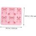 IMIKEYA Cookie Mold 2pcs Cake Mold Chocolate Mold 3D Silica Gel Lollipop Ice Block Mold 15.9X14.1CM - Buy Online on SooperMarket.com