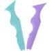 Baluue 6 Pcs Silicone Beauty Ruler Eyeliner Stencils Tool Make up Stencils Lash Applicator - Buy Online on SooperMarket.com